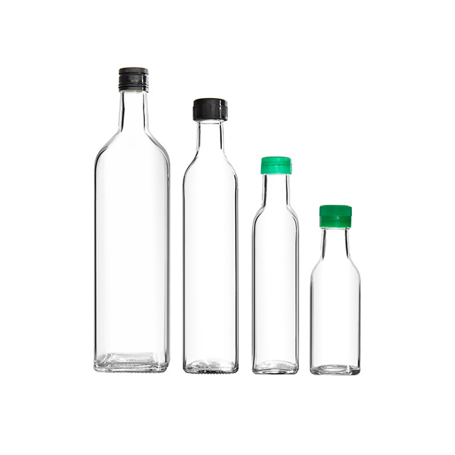 Flint Glass Marasca Bottles