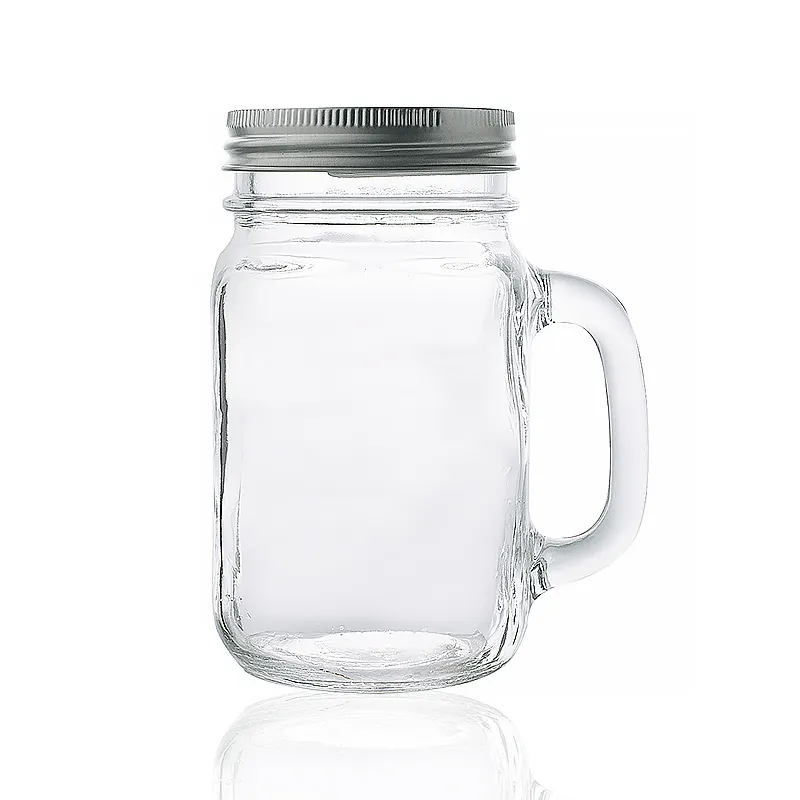 mason jars with handles