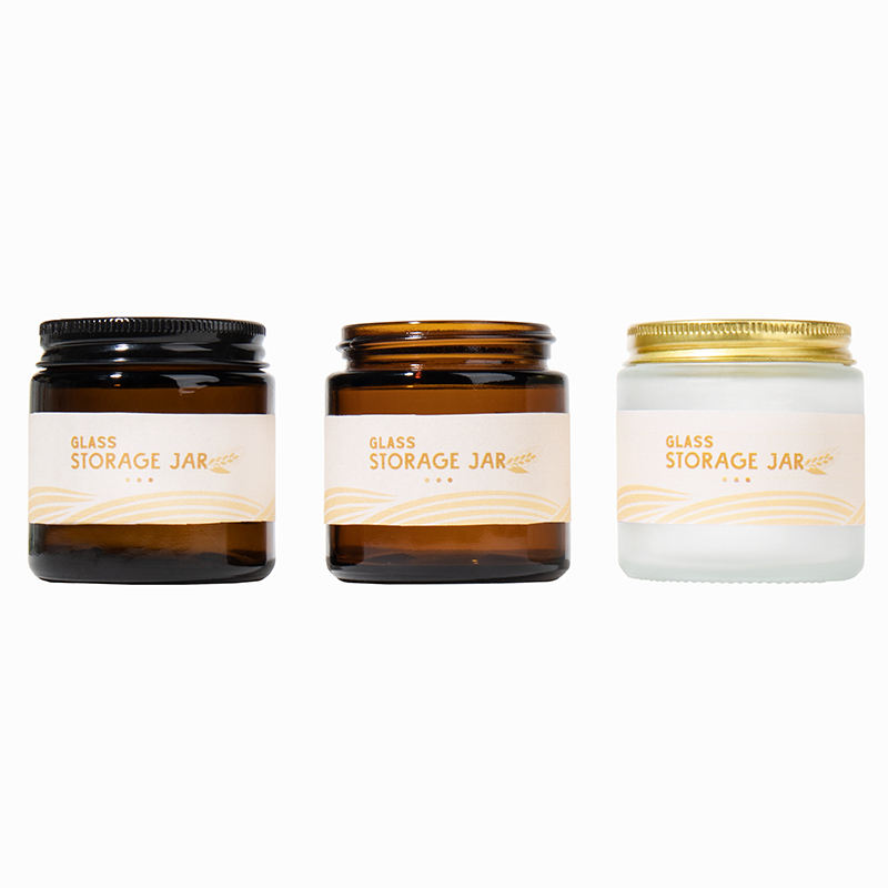 straight sided glass jars with lids