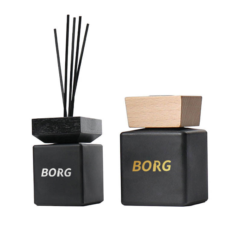black diffuser bottle